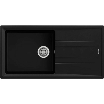 Teka Гранитна мивка, обръщаема, за шкаф 60 см Stone 60 L-TG ЧЕРНА (М.1020.ЧЕ)