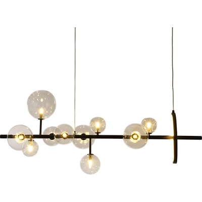 POLARIS Висящ полилей с LED ринг и 10 стъклени сфери Carina Line 10 | 209, 65€ (410, 04 лв) (509)