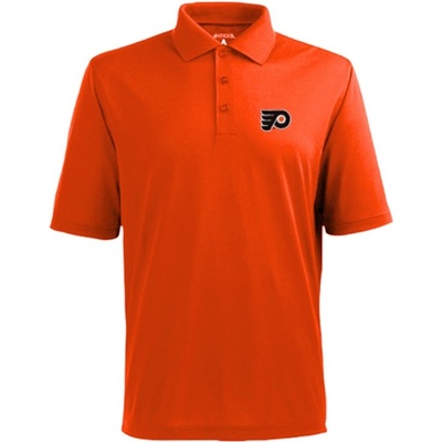 Antigua tričko Philadelphia Flyers Pique Xtra-Lite Polo orange