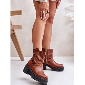 Step in style Дамски боти с ток модел 201543 Step in style