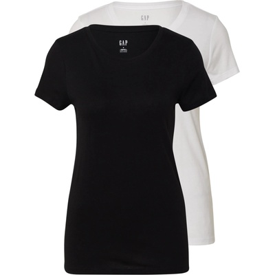 GAP Тениска черно, бяло, размер xxl