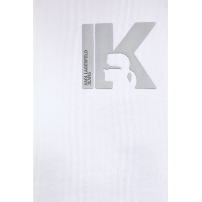 Karl Lagerfeld Jeans суичър с качулка женски памучен (B2W20037)