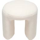 INLEA Taburetka LUNA - WHITE
