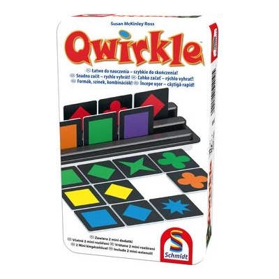 Schmidt Spiele Настолна игра Qwirkle в метална кутия (COM34407)