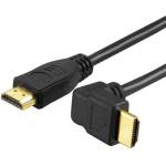 SBOX Кабел Sbox HDMI-90-15, от HDMI(м) към HDMI(м), 1.5m, черен, позлатени конектори (HDMI-90-15)