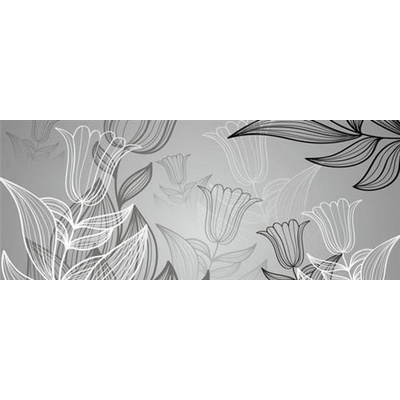 IMPOL TRADE 8-009VEP vliesová fototapeta listy s tulipány rozměr 250 cm x 104 cm
