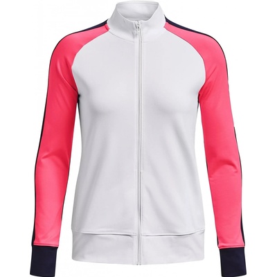 Under Armour Storm Midlayer Zip 100/White/Pink Shock/Metallic Silver