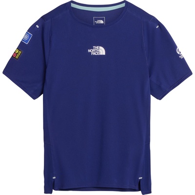 The North Face Дамска тениска The North Face Women's Summit High Trail S/S Running shirt - Bold Blue - размер XL (916-7673-0115)