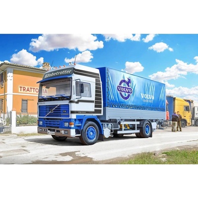Italeri VOLVO F16 Globetrotter Canvas Model Kit Truck 3945 1:24