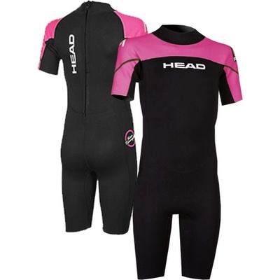 Detský krátky Head SEA RANGER JR WETSUIT 1,5 Růžová