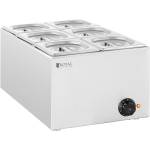 Royal Catering Бейн Мари - 640 W - 6 x GN 1/6 - Royal Catering RCBM_GN1/6_1 (RCBM_GN1/6_1)