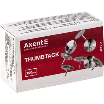 Кабари метални Axent 100 бр (1904002-4211-A)