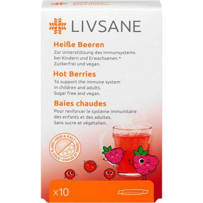 Livsane Horúce lesné ovocie 10 ks