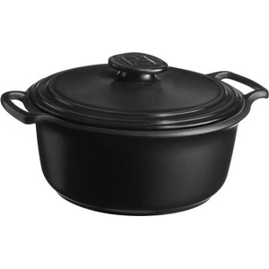 Emile Henry Керамична индукционна тенджера EMILE HENRY Sublime+ - Ø31см (5.5 л) - цвят черен (EH 4760P-7A)