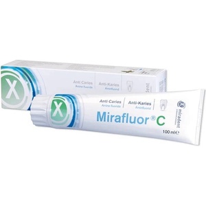 Miradent Антикариесна паста за зъби Mirafluor C, 100 ml - baby