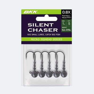 BKK Jigová hlava Silent Chaser Football Head FH-1 vel.1 10g 4 ks