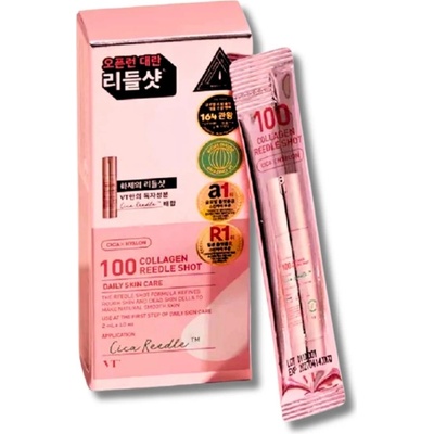 VT Cosmetics Sérum na obličej s kolagenem Collagen Reedle Shot 100 10 x 2 ml