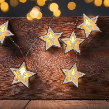 Solight 1v271 - LED гирлянд 10xLED/2xAA 1, 8m топла бяла (SL1544)