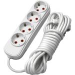 ELMARK РАЗКЛОНИТЕЛ ЧЕТВОРЕН 5М H05VV- F 3G1.5MM2, БЯЛ (340375WH)