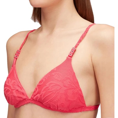 SUNDEK Andress jacquard terry bralette sk23 bikini top - Pink (Pitaya)