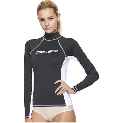 Rash Guard Lady long Cressi, black, S