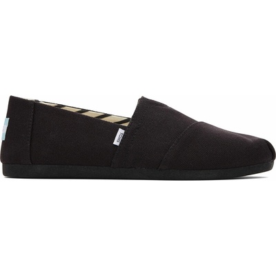 TOMS RECYCLED Dámske espadrilky COT CAN WM ALPR čierna svetlomodrá