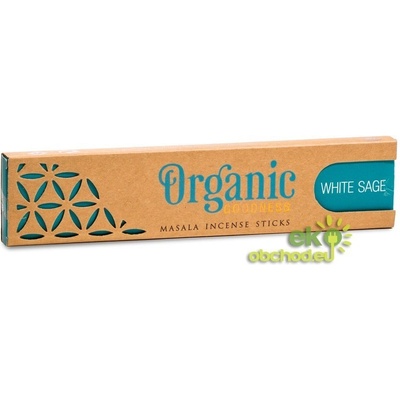 Masala Vonné tyčinky Organic Goodness Biela šalvia 15 g