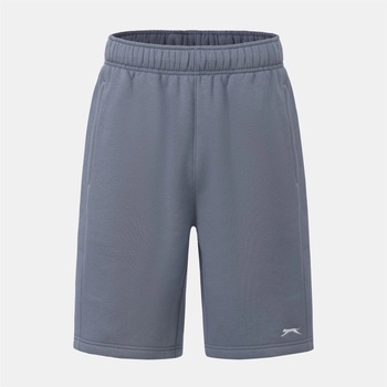 Slazenger Мъжки поларени къси панталони Slazenger Fleece Shorts Mens - Slate Blue