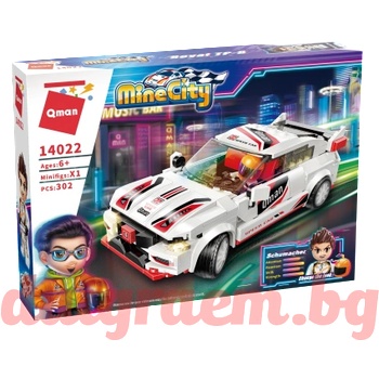 Image 1 of Qman Конструктор QMAN 14022 Автомобил Royal TP-R (Q14022)