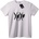 NOONEBRAND Тениска XOXO Любовни Сърца - S, Black
