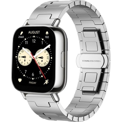 PROTEMIO 96257 CLASSIC Kovový remienok pre Xiaomi Redmi Watch 5 Lite strieborný