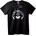 NOONEBRAND Тениска Лъв Зодия с Шут - L, Black