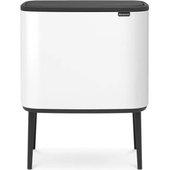 Brabantia Кош за смет Brabantia Bo Touch 3x11L, White (651118)