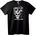 NOONEBRAND Тениска Рок Фест Skull Жива Музика - L, Black