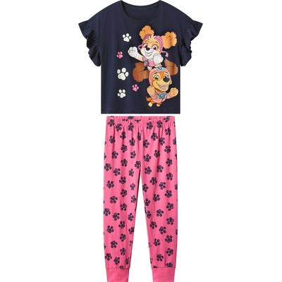 Dětské pyžamo Tlapková patrola navy modrá růžová – Zbozi.Blesk.cz