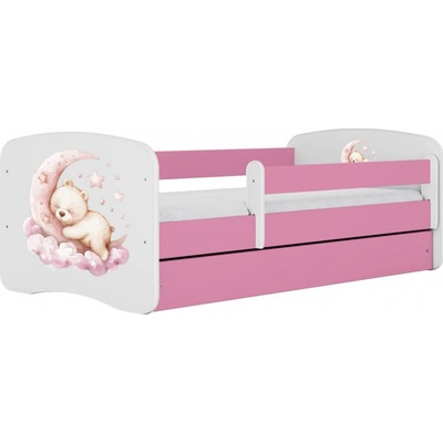 Kocot kids Babydreams medvídek růžová bez šuplíků bez matrace