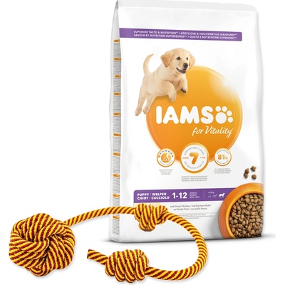 Iams Puppy Large Breed Chicken 12 kg