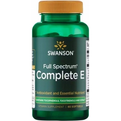 Swanson Full Spectrum Complete E s tokotrienolmi 60 kapsúl