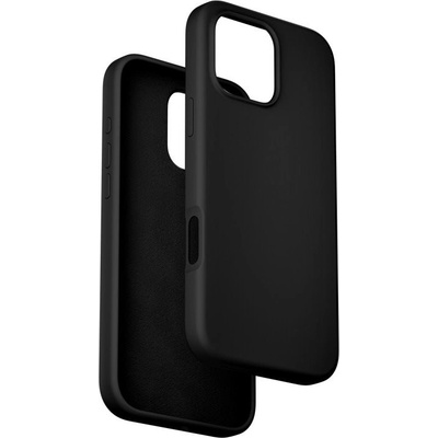 Vention Liquid Silicone Case pre iPhone 16 Pro Max with MagSafe Black KUHB0-40