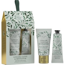 Scottish Fine Soaps Ginger, Clove & Mistletoe krém na ruce 30 ml + tělové máslo 50 ml