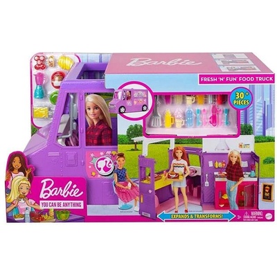 Mattel Комплект камион Барби за приготвяне на храна, Barbie, 1710210