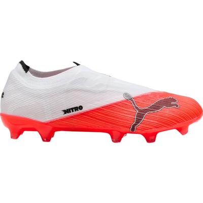 Puma Ultra Nitro 7 Match Laceless FG/AG biela