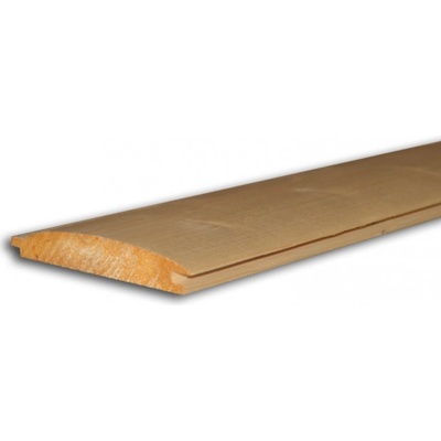 Palubky 24 x 146 x 4000 mm - 4ks/bal.DTR, smrkové, srubový profil, kvalita AB