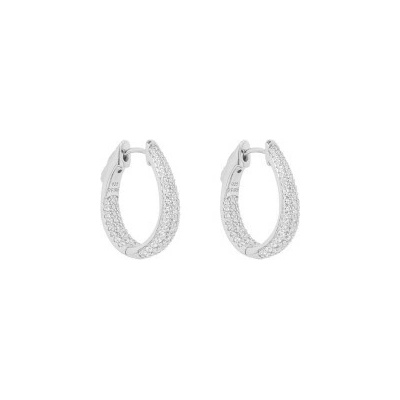 Diamonfire strieborné náušnice E6187