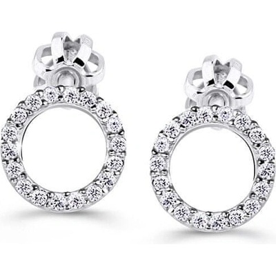 Cutie Diamonds náušnice z bieleho zlata s briliantmi DZ60240-30-00-X-2