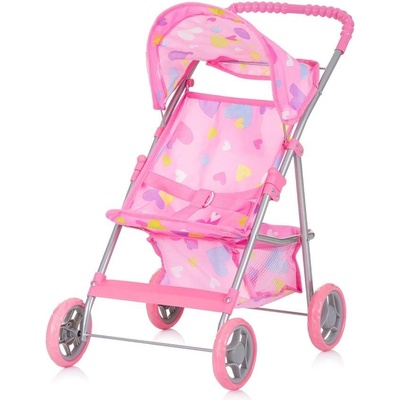 Chipolino Количка за кукли "Алис" сърчица (3800931060503)