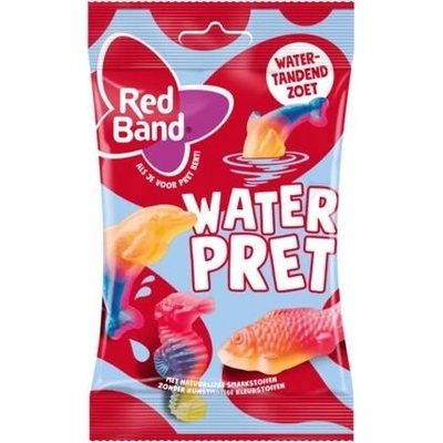 Red Band žvýkací bonbonky s ovocnou příchutí ve tvaru mořských zvířátek 125 g
