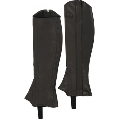 ACAVALLO Minichapsy GP Leather/ Stretch Leather černé – Hledejceny.cz