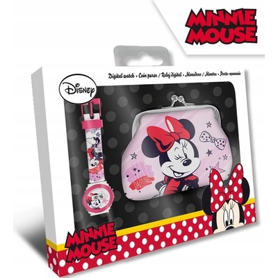 SOUPRAVA HODINKY A PENĚŽENKA MINNIE