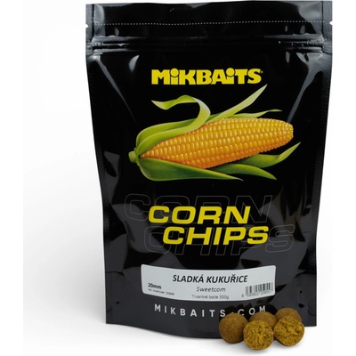 Mikbaits Corn Chips boilie Sladká kukuřice 20mm 300g – Zboží Mobilmania